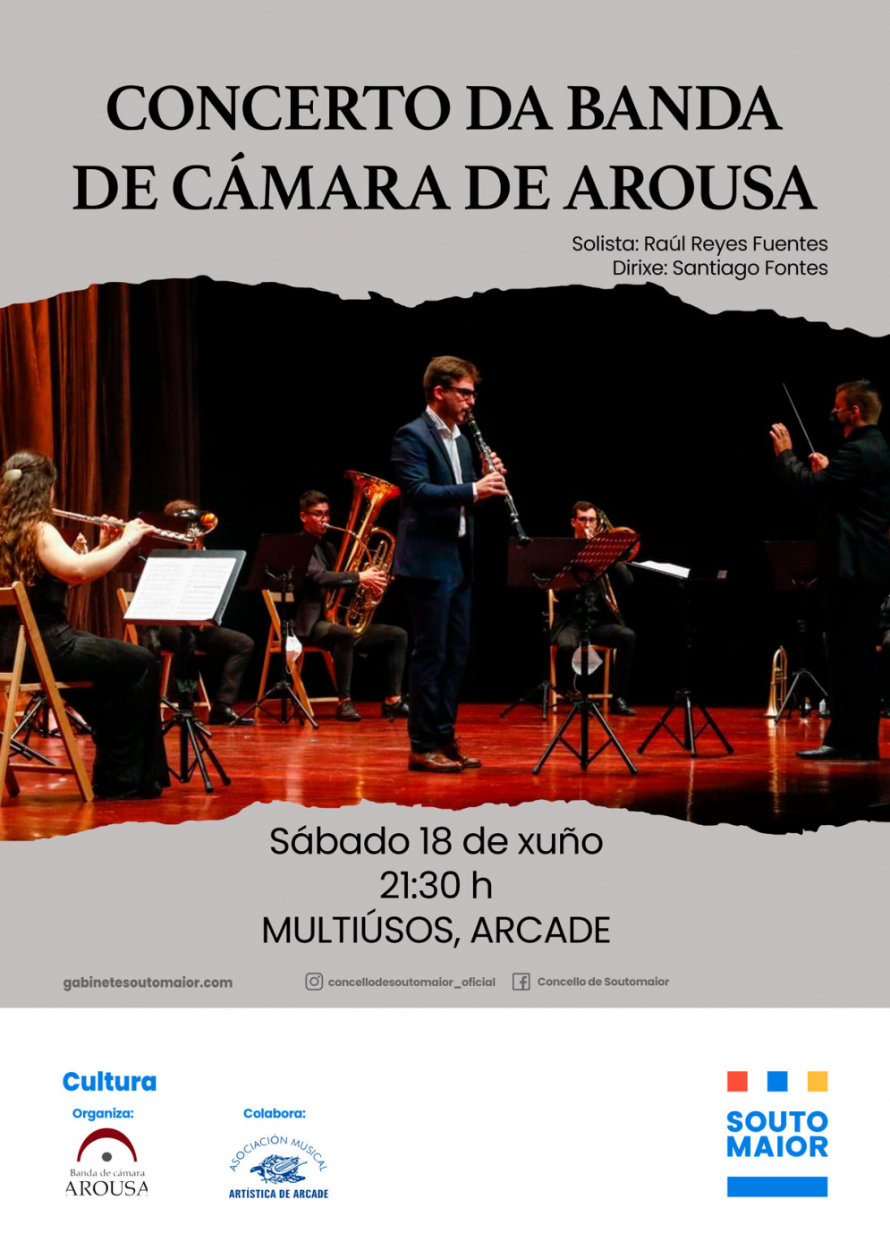 Concerto da Banda de Cámara de Arousa, solista: Raúl Reyes Fuentes