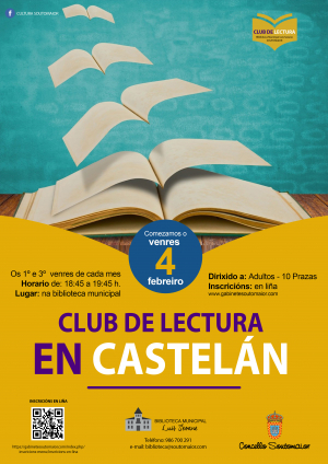 Club de lectura en Castelán.