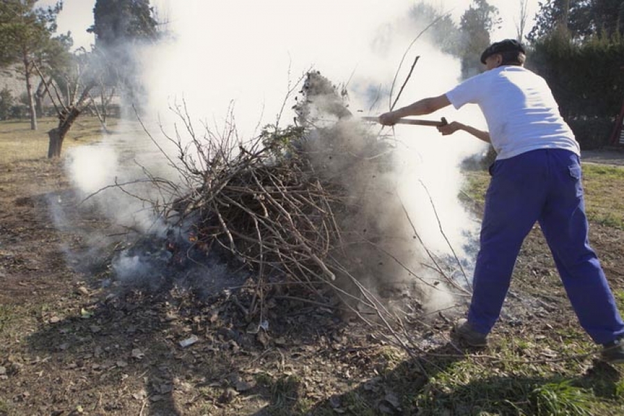 Suspensión das queimas agrícolas e forestais