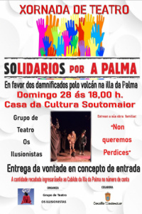 Teatro solidario, axuda a La Palma